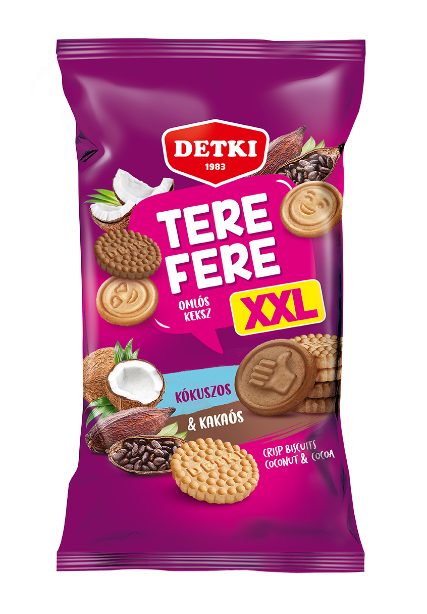 Tere fere kakaós-kókuszos omlós keksz XXL 1000g
